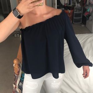 Chelsea28 Blue top